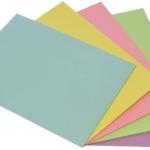 Rainbow A4 Colour Copy Paper 100 Sheets, Pastel Assorted